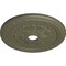 Ekena Millwork Palmetto Ceiling Medallion (Canopies up to 3 5/8"), 23 5/8"OD x 3 5/8"ID x 1 5/8"P, Spartan Stone CM23PMSSF - alternate 3